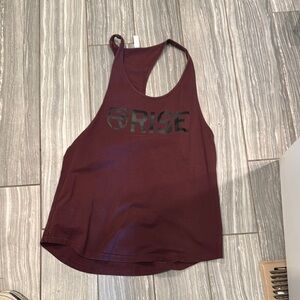 Women's Burgundy Tank Top